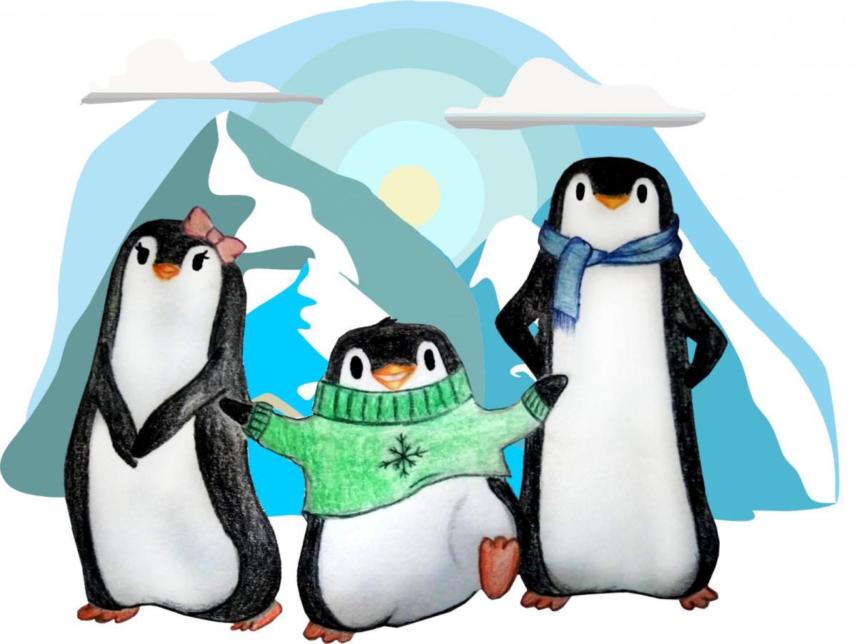 большое путешествие маленьких пингвинят