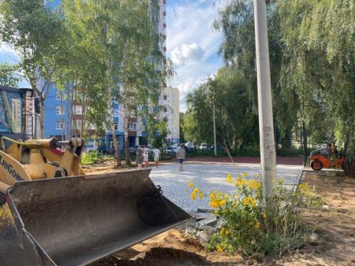 Новый парк в Кировском районе