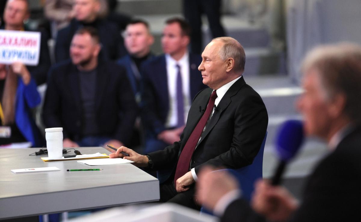 Владимир Путин прямая линия пресс-конференция