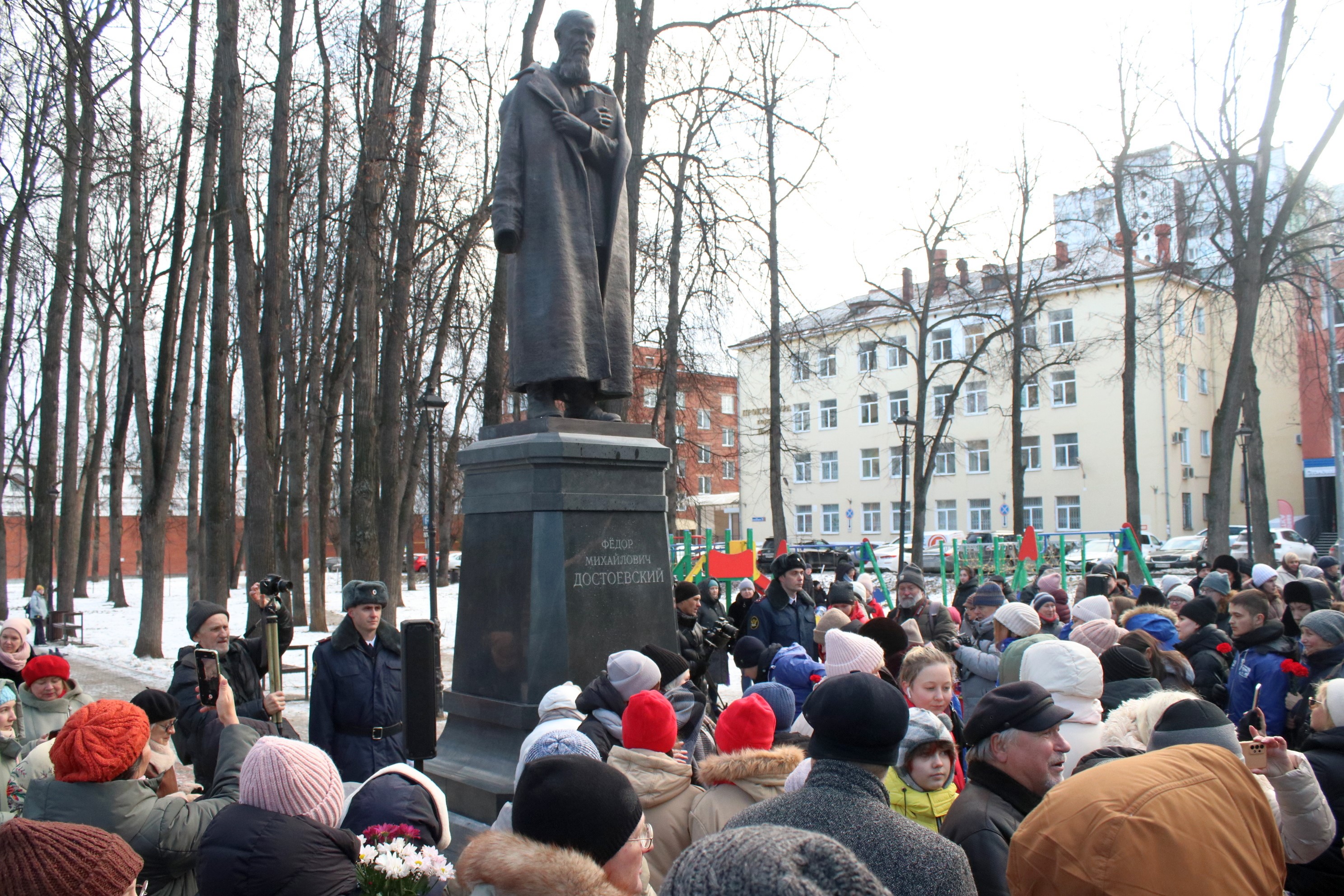 Открытие памятника Достоевскому